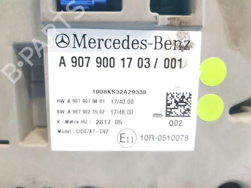 Radio MERCEDES-BENZ SPRINTER 3,5-t Van (B907, B910)  | BP23250515E6