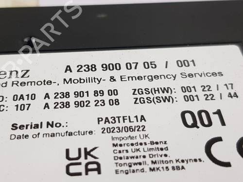 Electronic module MERCEDES-BENZ A-CLASS (W177) A 200 d (177.012) | BP29815904M83