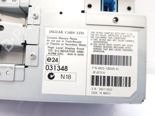 Radio JAGUAR XF I (X250) 2.7 D | BP22208463E6 