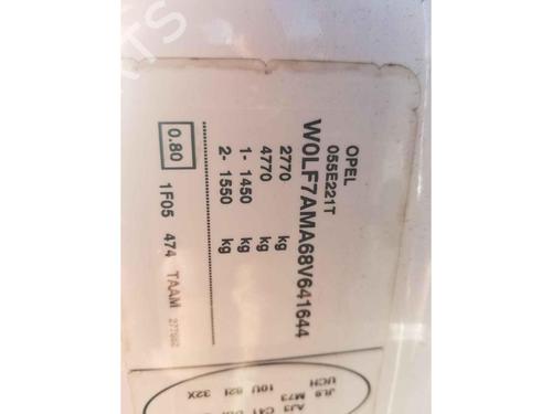 Used Parts VAUXHALL VIVARO A Van (X83) 2.0 CDTI (90 hp) 4430209