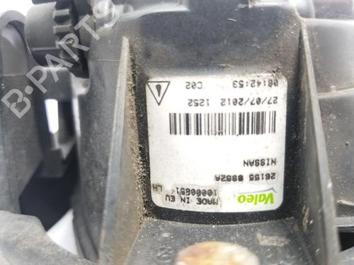 Left front fog light NISSAN QASHQAI / QASHQAI +2 I (J10, NJ10, JJ10E) 1.6 | BP26400966C30 