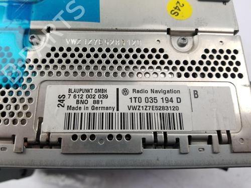 Electronic module VW GOLF IV (1J1) 3.2 R32 4motion | BP27240870M83 