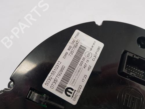 Instrument cluster FIAT 500 (312_) 1.0 Mild Hybrid (312.AYD1B) | BP30471649C47