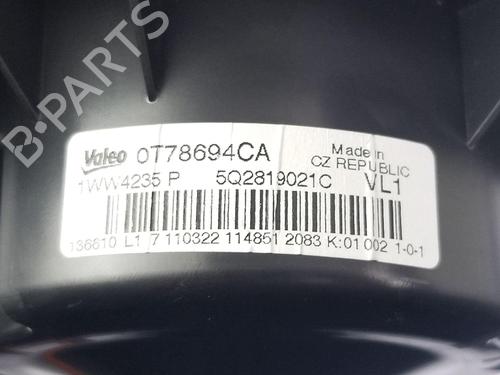 Heater blower motor AUDI A3 Sportback (8YA, 8YF) 30 TDI | BP22656720M62 