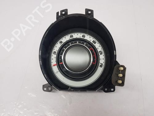 Used Instrument cluster FIAT 500 (312_) 1.2 (312AXA1A) (69 hp) 29928076