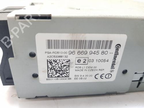 Radio CITROËN C4 II (NC_) 1.6 HDi 90 | BP25853765E6 