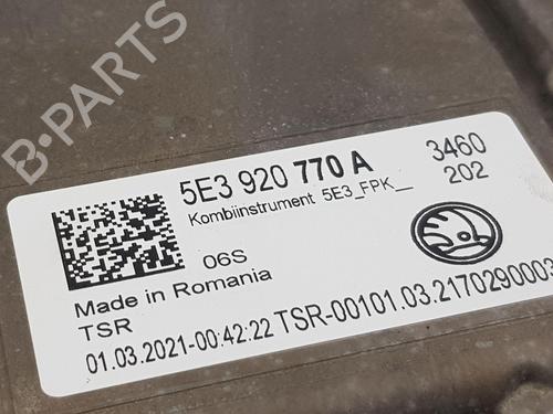 Instrument cluster SKODA OCTAVIA IV (NX3, NN3, PV3)  | BP29492927C47 