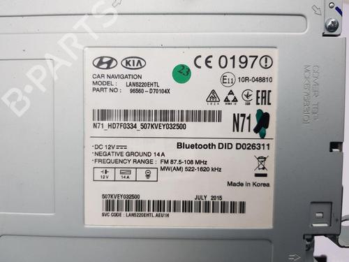 Bilradio HYUNDAI TUCSON (TL, TLE) 1.7 CRDi | BP29928073E6 