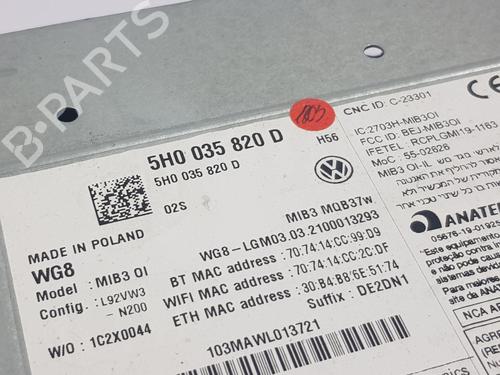 Electronic module VW GOLF VIII (CD1, DA1) 1.5 eTSI | BP30948678M83 - Image 4