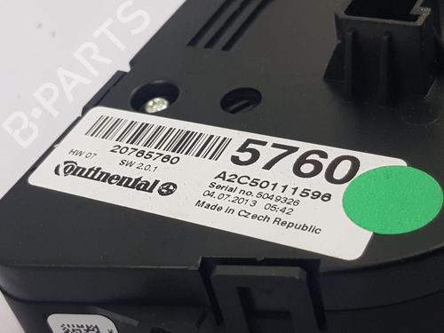 Commande Chauffage VAUXHALL MOKKA / MOKKA X (J13) 1.7 CDTI 4x4 | BP30796297I5 