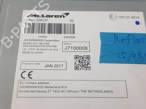 Electronic module MCLAREN 720S 4.0 | BP28157893M83 