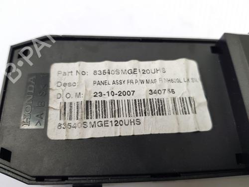 Right front window switch HONDA CIVIC VIII Hatchback (FN, FK) 2.2 CTDi (FK3) | BP31983455I26 