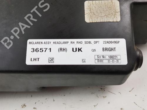 Right headlight MCLAREN GT 4.0 | BP22678291C29 