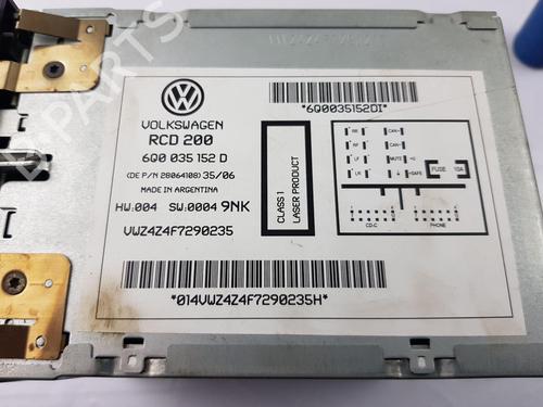 Radio VW POLO (9N_, 9A_) 1.2 | BP26185357E6 