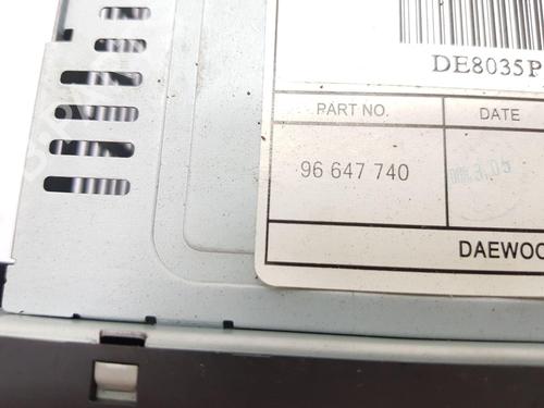 Radio CHEVROLET CAPTIVA (C100, C140) 2.0 D 4WD | BP29343416E6 