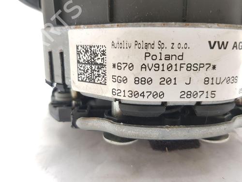 Driver airbag VW GOLF VII (5G1, BQ1, BE1, BE2) 2.0 GTD | BP29262978C9 