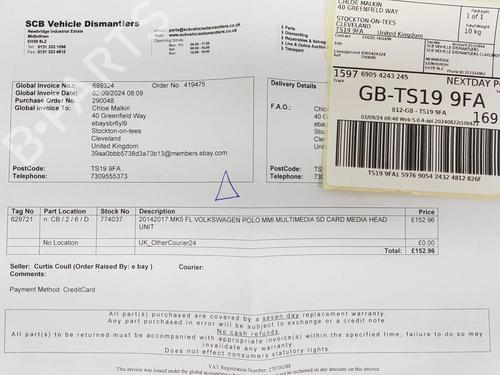 Electronic module VW POLO V (6R1, 6C1) 1.2 TSI 16V | BP22669081M83 