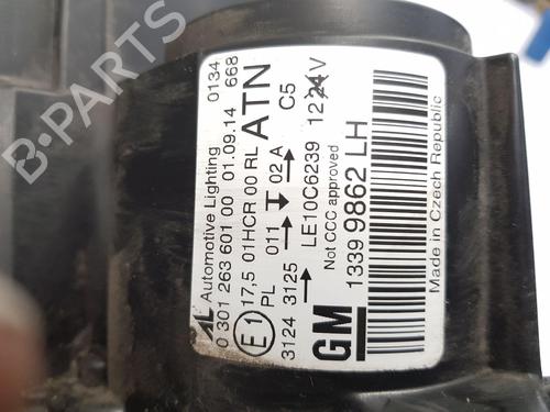 Left headlight VAUXHALL ZAFIRA Mk III (P12) 2.0 CDTi (75) | BP32252094C28 