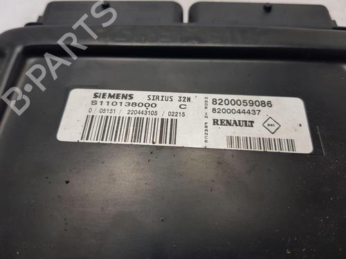 Engine control unit (ECU) RENAULT MEGANE I Cabriolet (EA0/1_) 1.6 16V (EA04, EA0B, EA11, EA1J) | BP30914704M57