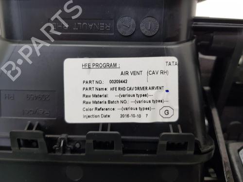 Luftventil RENAULT KADJAR (HA_, HL_)  | BP31075382I21 