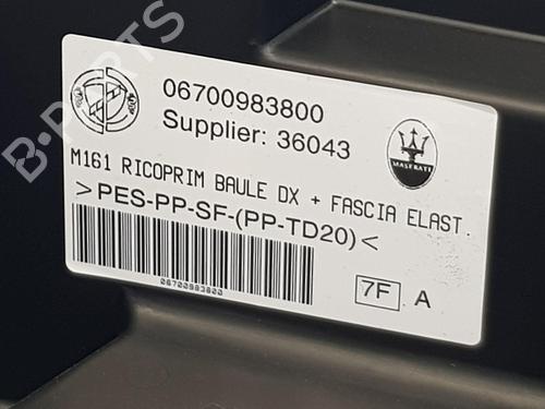Boot lining MASERATI LEVANTE SUV (M161) 3.0 D Q4 | BP36280861I3  - Image 11