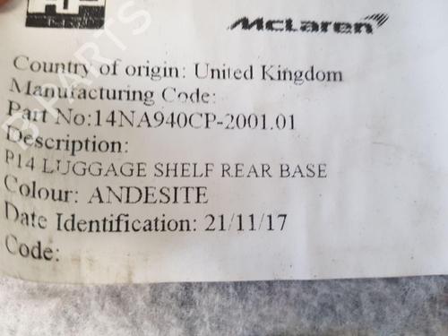 Hattehylle MCLAREN 720S 4.0 | BP37025858C85 - Image 7