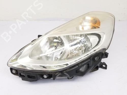 Used Left headlight Left headlight RENAULT CLIO III (BR0/1, CR0/1) 1.2 16V Hi-Flex (BR1U, CR1U) (75 hp) 36167132 36167132