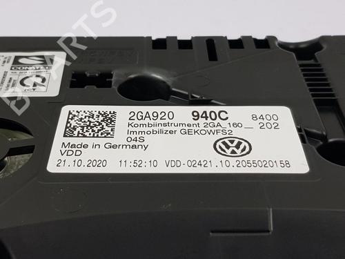 Instrument cluster VW T-ROC (A11, D11) | BP30090915C47