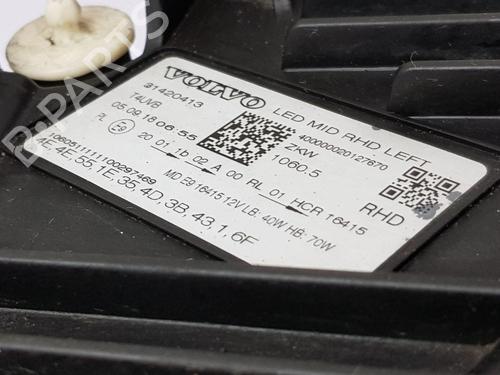 Left headlight VOLVO XC60 II (246) T5 AWD | BP32509719C28