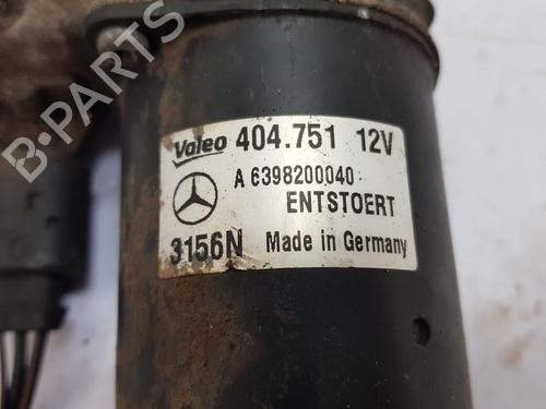 Front wiper motor MERCEDES-BENZ VITO / MIXTO Van (W639) 109 CDI (639.601, 639.603, 639.605) | BP22661876M29 