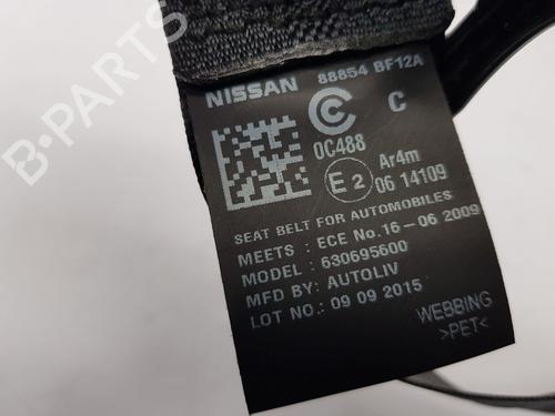 Cintura di sicurezza posteriore centrale NISSAN JUKE (F15) 1.6 | BP30554401I27 