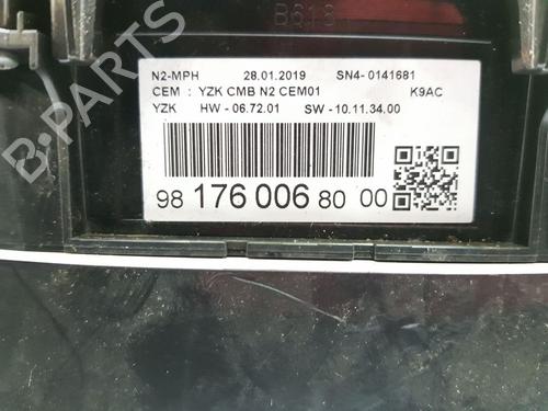 Instrument cluster CITROËN BERLINGO Box Body/MPV (K9) 1.6 BlueHDi 100 | BP22208394C47 