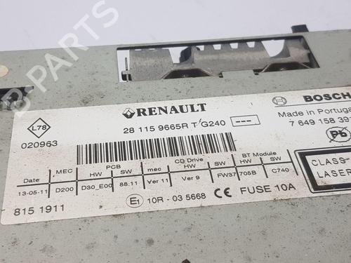 Radio RENAULT KANGOO Express (FW0/1_) 1.5 dCi 70 (FW0A, KW0V) | BP36167215E6 - Image 6