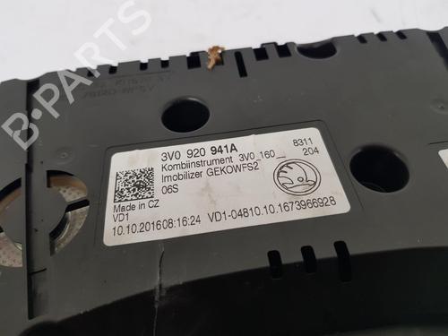 Instrument cluster SKODA SUPERB III Estate (3V5) 2.0 TDI | BP30471644C47 
