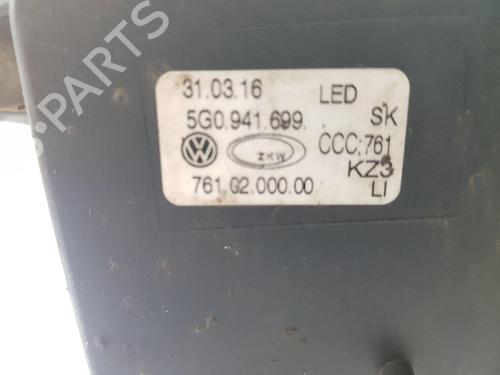 Left front fog light VW GOLF VII (5G1, BQ1, BE1, BE2) 1.2 TSI | BP30184695C30