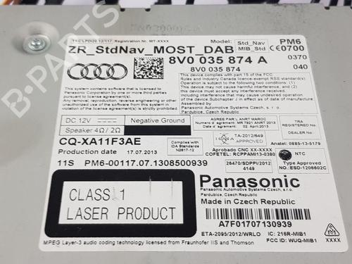 Electronic module AUDI A3 Sportback (8VA, 8VF) 1.4 TFSI | BP29642152M83 