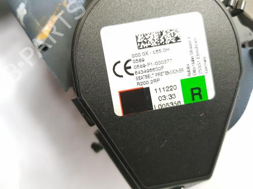 Rear right seatbelt BMW 1 (F40) 128 ti | BP28444628I28 