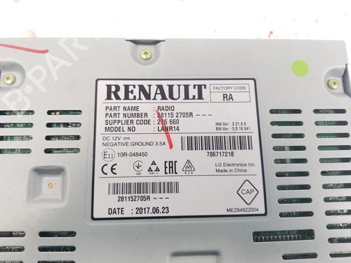 Radio RENAULT KADJAR (HA_, HL_) 1.5 dCi 110 (HLA3) | BP25839848E6 