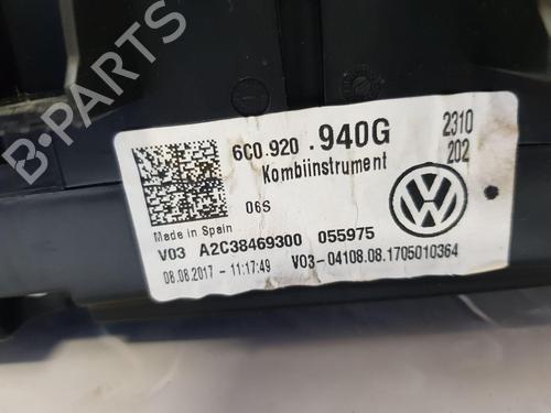 Instrument cluster VW POLO V (6R1, 6C1) 1.4 TSI | BP29815934C47
