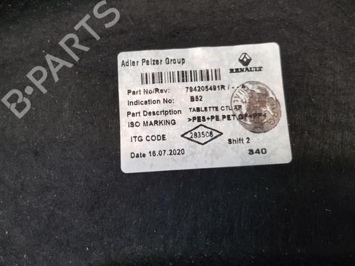 Rear parcel shelf DACIA SANDERO II 1.0 SCe 75 (B8JC, B8JD, B8NC) | BP38305580C85 - Image 4