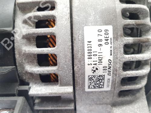 Alternator BMW 1 (F40) M 135 i xDrive | BP31910385M7 