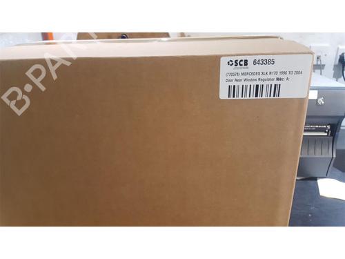 Rear right window mechanism MERCEDES-BENZ SLK (R170) 230 Kompressor (170.447) | BP22666534C25 