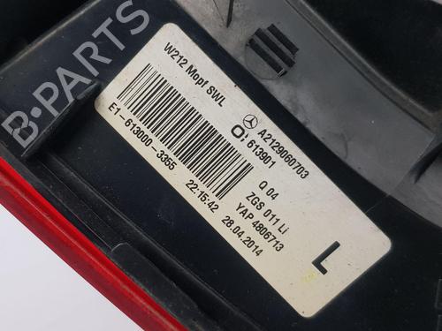 Left taillight MERCEDES-BENZ E-CLASS (W212) E 220 CDI / BlueTEC (212.001, 212.002) | BP31864352C34 