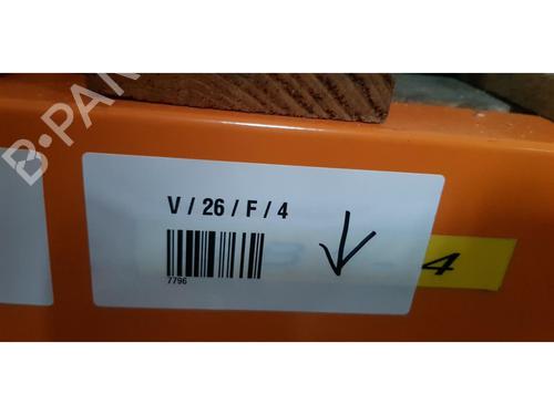 Left front shock absorber FORD FIESTA VI (CB1, CCN) 1.25 | BP26185231M16