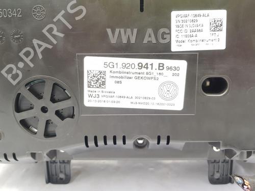 Instrument cluster VW GOLF VII (5G1, BQ1, BE1, BE2) 1.2 TSI | BP32177756C47 