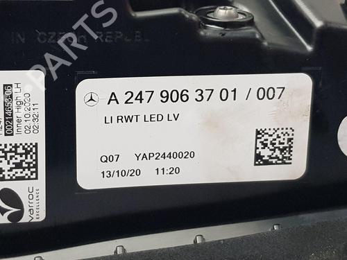 Left tailgate light MERCEDES-BENZ GLA (H247) GLA 220 d 4-matic (247.715) | BP32430293C79  - Image 9