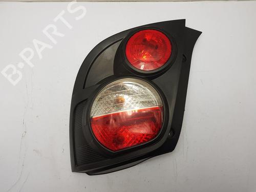 Used Right taillight CHEVROLET AVEO Hatchback (T300) 1.3 D (75 hp) 22209423