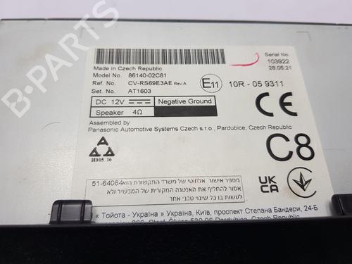 Radio TOYOTA COROLLA Hatchback (_E21_, _EA1_, _EH1_) 1.8 Hybrid (ZWE211, ZWE219) | BP29514690E6 