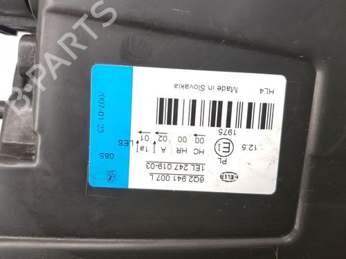 Left headlight VW POLO IV (9N_, 9A_) 1.2 | BP32252273C28