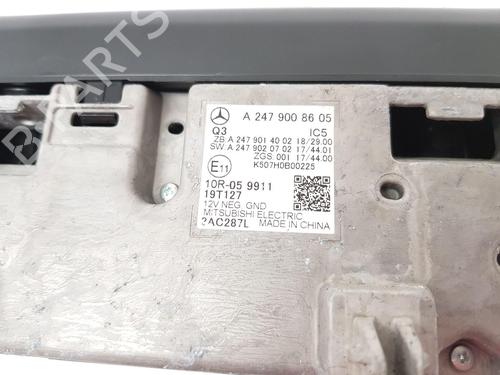 Radio MERCEDES-BENZ A-CLASS (W177) A 180 d (177.003) | BP28329847E6 